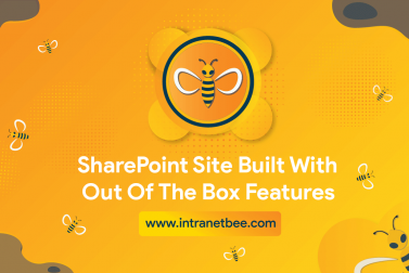 SharePoint Site Built With Out of The Box Features