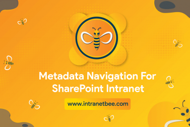 Metadata navigation for SharePoint intranet