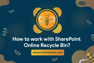 How to work with SharePoint Online Recycle Bin?