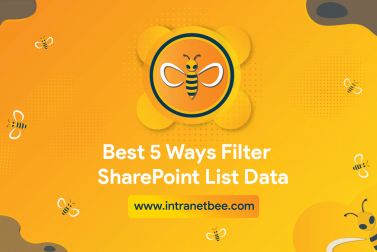 Best 5 ways Filter SharePoint list data