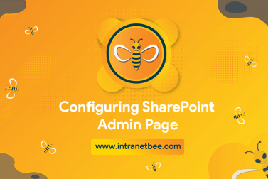 Configuring SharePoint Admin Page